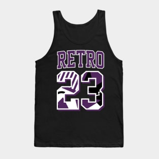 Retro 23 Court Purple 11 Tank Top